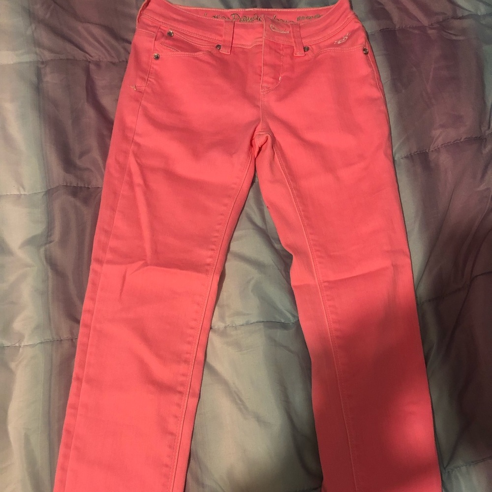 Hot Pink Justice Jeans